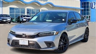 Certified 2022 Honda Civic Houston TX Missouri City TX 78645A [upl. by Kerwinn]