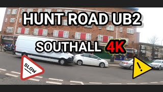 HAVELOCK ESTATE HUNT ROAD  SOUTHALL UB2  LONDON HOODS IN 4K [upl. by Llertnahs237]