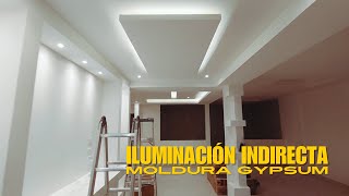 Instalación de TIRA LED en el techo [upl. by Enilegna]