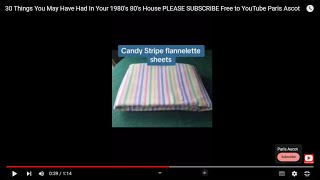 30 Things You May Have Had In Your 1980s 80s House PLEASE SUBSCRIBE Free to YouTube Paris Ascot [upl. by Ilyse]