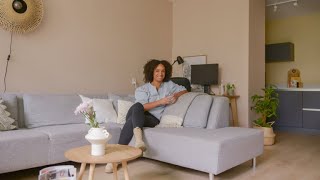 Makeover met kleur van een klein appartement [upl. by Geffner]