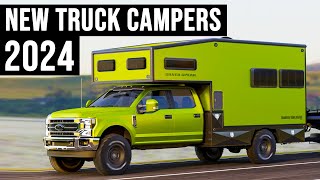 New Truck Campers Debuting in 2024 FlatBed Models for Extreme Offroading [upl. by Nahsar]