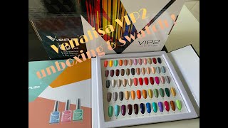 Venalisa VIP2 gel polish set unboxing amp swatching [upl. by Ekeiram]