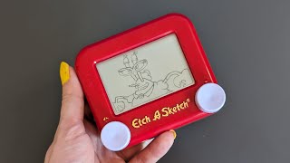 live Etch A Sketch art ✨ [upl. by Yznyl396]