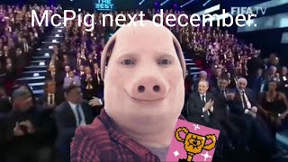 McPig at the game awards  Pizza Tower meme [upl. by Karney362]