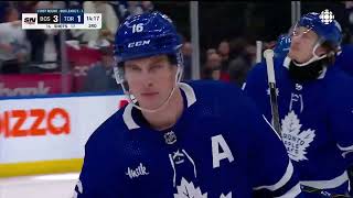 Marner 1st of the Playoffs in Game 4 vs Bruins 4242024 [upl. by Retsof353]