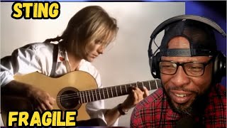 STING  FRAGILE  FIRST TIME HEARING AND REACTION [upl. by Ahtivak]