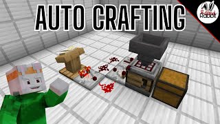 AUTO CRAFTING in 121 Easy to Build Tutorial Setting up Snapshot 23w42a minecraft [upl. by Canica]