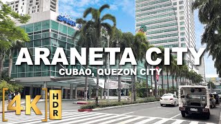 Araneta City  A Fresh New Look  Walking Tour  4K HDR  Cubao Quezon City Philippines [upl. by Trygve]