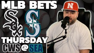 White Sox  Mariners Picks  MLB Bets with Kyle Kirms Thursday 613 [upl. by Ahsi]