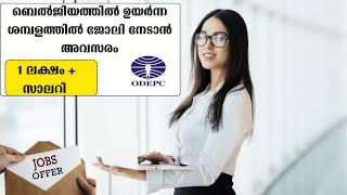 ഫ്രീ റിക്രൂട്ട്‌മെന്റ്  രണ്ട് ലക്ഷം വരെ ശമ്പളം  JOBS IN EUROPE [upl. by Trstram]