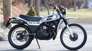 1978 Yamaha DT250 Enduro  GORGEOUS UNRESTORED ORIGINAL CLASSIC [upl. by Cordey445]