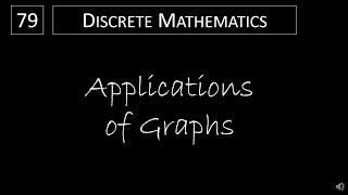 Discrete Math  1023 Applications of Graphs [upl. by Peggi]