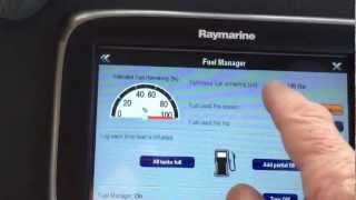 Workaround for partial fill on Raymarine eSeries [upl. by Drahnreb]