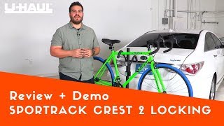 Sportrack Crest 2 Locking Rack Review and Demo [upl. by Acirea329]