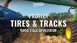 Tire Protection from the Yetter 5000 Stalk Devastator™ [upl. by Aoket]