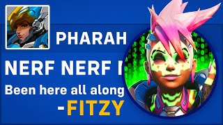 Sombra Nerfed Pharah  Fitzy Weekly 145 [upl. by Aihsetan]