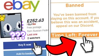 BANNED for eBay TRADING in Pet Simulator X EXPOSED for BREAKING the ROBLOX ToS [upl. by Eahsed178]