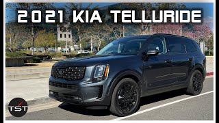 2021 Kia Telluride Nightfall Edition Best Luxury Bargain  TwoTakes [upl. by Antonie]