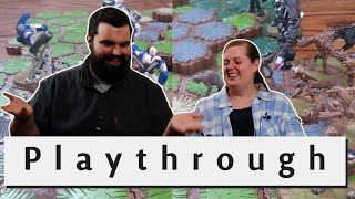 Heroscape Playthrough Board Game Knights of the Round Table [upl. by Wenona48]