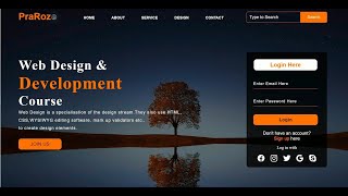 How To Create A Website using HTML amp CSS  StepbyStep Tutorial [upl. by Guevara370]