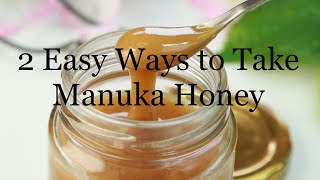 MANUKA HONEY amp TURMERIC  SUPERFOOD COMBINATION [upl. by Nnaitak]