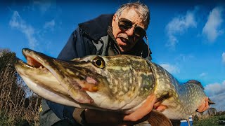 Pike Fishing Rivers  Big Fish in 5 Minutes [upl. by Marybelle]