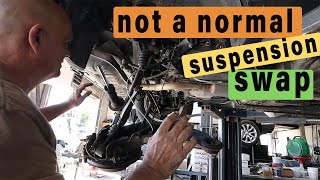 How to Repair Suspension After an Accident Not Your Usual Swap  Part1 [upl. by Binky]