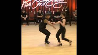 Awesome impro dance of Maxime and Maria at Budafest [upl. by Ariaic]