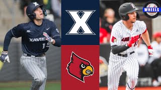 Xavier vs 16 Louisville Highlights AMAZING GAME  2023 College Baseball Highlights [upl. by Renaud28]