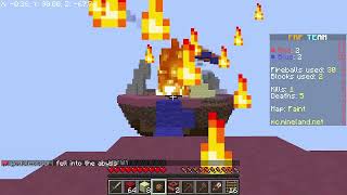 Minecraft Fireball Fight Clips [upl. by Nagem]