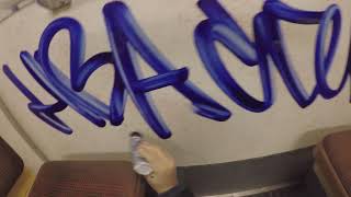 POV Train Bombing Back to back 3 trains with Sano Graffiti bombing [upl. by Asilav]