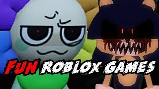 FUN ROBLOX HORROR GAMES [upl. by Namruht956]