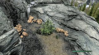 Corundum Ore stash  TESV Skyrim [upl. by Leva559]