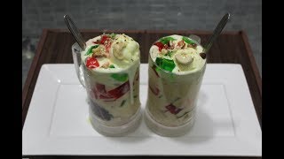 Instant Falooda  quick and easy falooda  falooda without rabrysummer special recipe [upl. by Elletnwahs671]