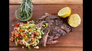 BAMAQ Live  Flank Steak amp Corn Salad  Featuring Daniel Moznett [upl. by Ynneb]