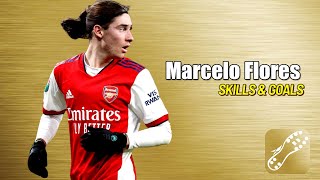 Marcelo Flores  2023  Arsenal 19 Year Old on Loan at Real Oviedo [upl. by Annaihr]