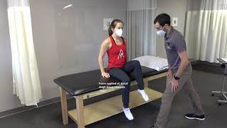 Manual Muscle Test for Hip Flexion [upl. by Sidwohl548]