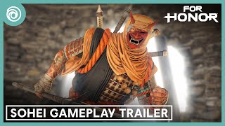 For Honor Sohei Hero  Gameplay Trailer [upl. by Eonak142]