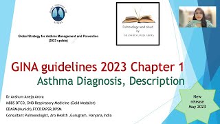 Mastering Asthma Diagnosis in 2023 A Deep Dive into Gina Guidelines 2023 Chapter 1 [upl. by Anelagna43]