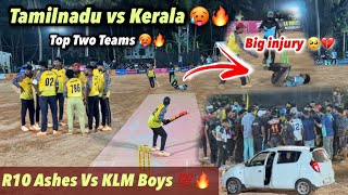 Cricket  Big Match 💯🔥  Tamilnadu vs Kerala  R10 Ashes vs Klm Boys  ₹1 Lakh Falcons Cup match🔥 [upl. by Adnomar]