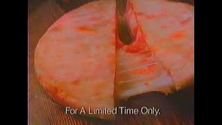 1990 Hardees Pizza Pockets Commercial [upl. by Catharina]