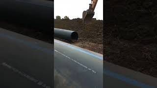 HDPE pipe joint work [upl. by Genet590]