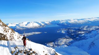 NORWAY 🇳🇴 Lyngen Alps Skitouring [upl. by Akeimat]