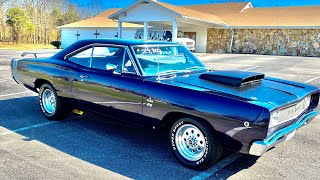 Test Drive 1968 Dodge Coronet 440 V8 4 Speed SOLD 29900 Maple Motors 2054 [upl. by Huldah611]