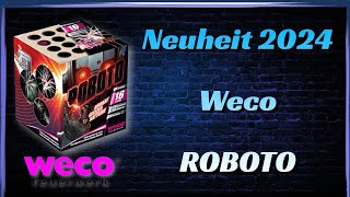 🧨 Weco Neuheit 2024  ROBOTO ║ Nette kleine Batterie 🧨 [upl. by Seabury]