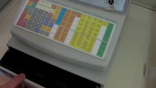 Sharp XEA213  XEA213  XEA213b Cash Register How To Use Tutorial amp Sales Demonstration [upl. by Ron]