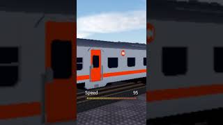 Kereta api kertajaya melintas sebelum stasiun kemalonganrobloxindonesia [upl. by Dorrej943]