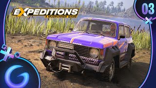 EXPEDITIONS A MUDRUNNER GAME FR 33  La Forêt des Carpates [upl. by Ettenay]