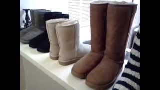 MY UGG Collection And Review [upl. by Nesmat]